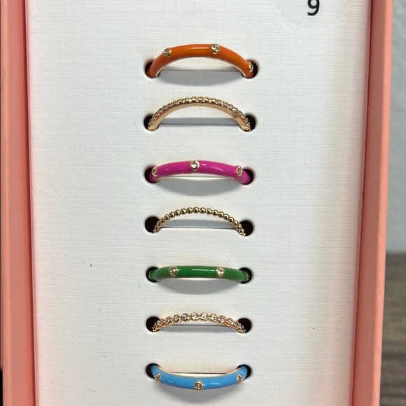 ✨Piper K | Stackable Ring Set | Size 9 - Picture 6 of 6